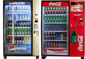 Fort Wayne Soda Beverage Vending Machines